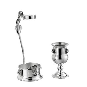 Lion Figurine Wine Stand