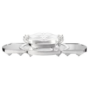 Imperial Elegance Mirror Wedding Cake Set