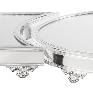 Imperial Elegance Mirror Wedding Cake Set