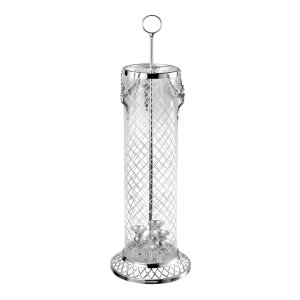 Elegant Crystal Candle Holder