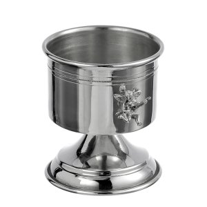 Silver Angel Candle Holder