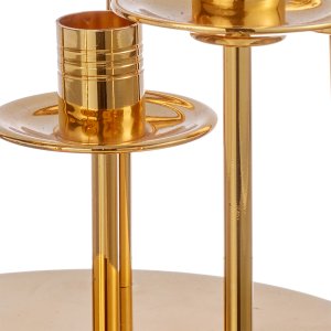 Golden Balance Decorative Candle Holder