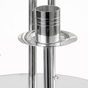 Silver Balance Decorative Candle Holder