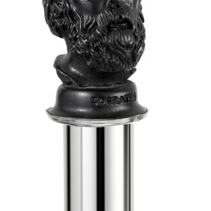 Philosopher Bust Candle Holder Set