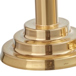 Golden Pipe Candle Holder Set