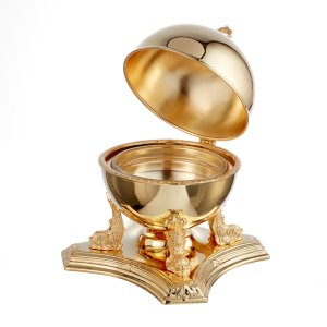 Aurum Mare – Golden Tides Caviar Stand