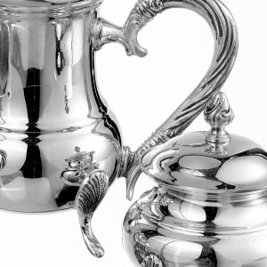 Silver Teapot & Accessory Set