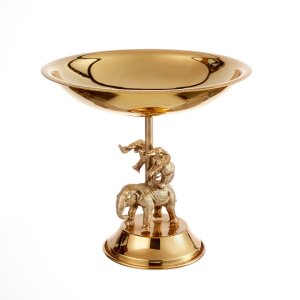 Luxury Elephant Figurine Tray