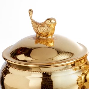 Golden Songbird Spice Jar Set (5-Piece)