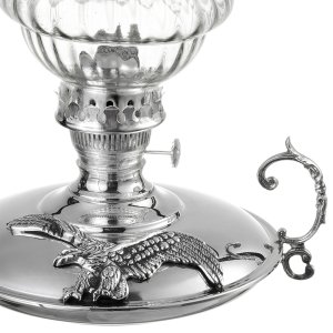 Silver Eagle Gas Lamp