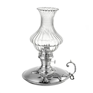 Silver Eagle Gas Lamp