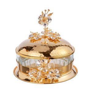 Golden Petal Delight Jar