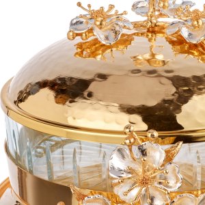 Golden Petal Delight Jar