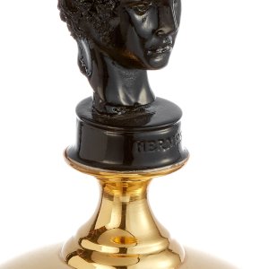 Gilded Muse – Sculptural Lidded Sphere