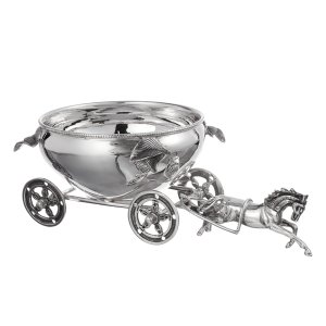 Chariot de Luxe –Silver Horse Bowl