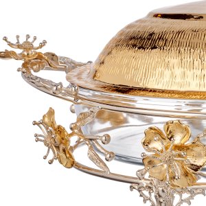 Lotusa Bloom Round Chafing Dish