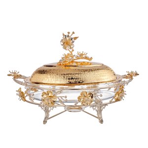 Lotusa Bloom Round Chafing Dish