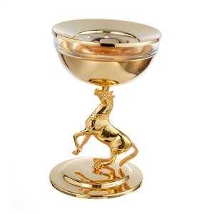 Golden Grace Incense Holder