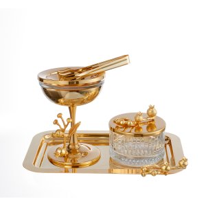Golden Pomegranate Incense Set