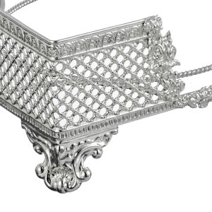 Regal Mesh Napkin Holder – Silver