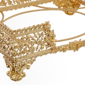 Royal Twin Napkin Holder Set – Gold