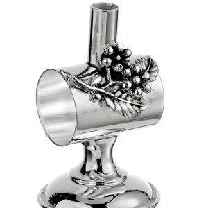 Silver Bloom Napkin Ring
