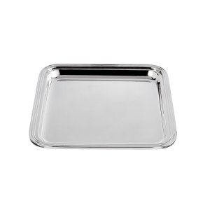 Linea Petite – Silver Plated Brass Rectangular Tray