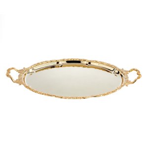 Aurora Royale Tray – Gold Finish