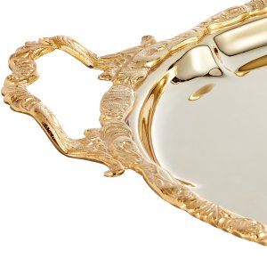 Aurora Royale Tray – Gold Finish