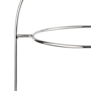 Three-Tier Silver Tray Holder