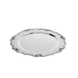 Baroque Style Silver Plated Placemat