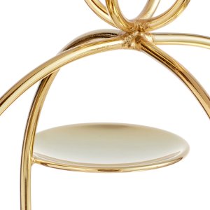 Carousel Gold Macaron Stand