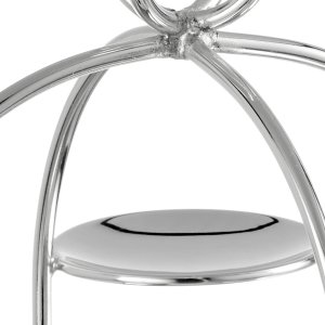 Carousel Silver Macaron Stand