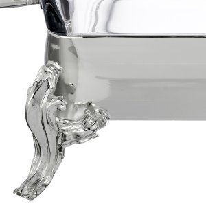 Rectangular Silver Glass Bakeware Stand – S Classic