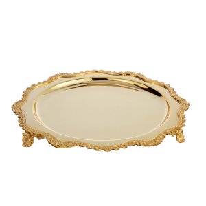 Imperial Gold Embossed Serving Tray