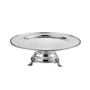 Silver Pedestal Tray