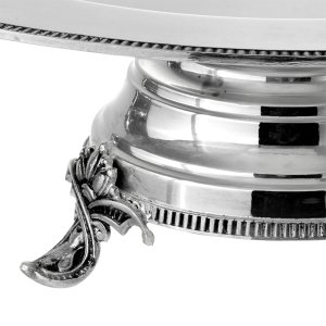 Silver Pedestal Tray