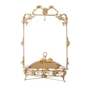 Lotusa Grand Hanging Chafing Dish with Floral Arch – Lotusa Collection