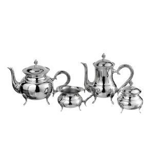Silver Teapot & Accessory Set