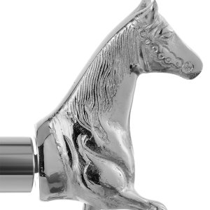 Silver Horse Paper Towel Holder – Luxury Countertop Accessory