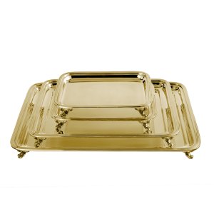 Regal Steps Gold Tray Collection