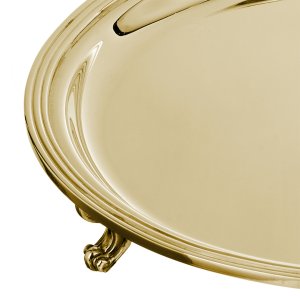 Luna Crown Gold Tray – Medium