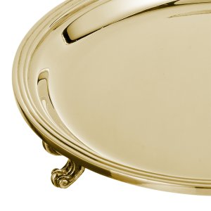 Luna Crown Gold Tray – Small
