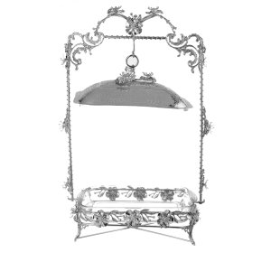 Lotusa Grand Hanging Chafing Dish with Floral Arch – Lotusa Collection