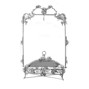 Lotusa Grand Hanging Chafing Dish with Floral Arch – Lotusa Collection