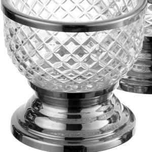 Regal Trio Crystal Bowl Set with Handle