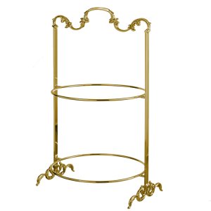 Silver-Plated Decorative Gold Stand