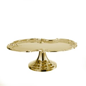 Celeste Pedestal Cake Stand – Gold Finish