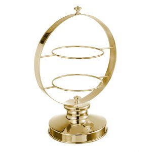 Two-Tier Circular Display Stand