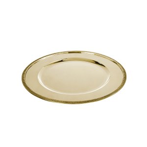 Beaded Edge Gold Plated Placemat